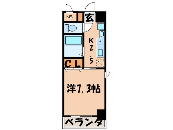 リヴェ－ル白壁の物件間取画像